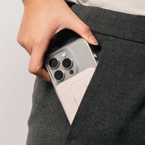 MagSafe Korthållare Slide Grip Wallet Magnetic Svart