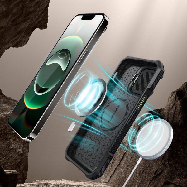 iPhone 16e/iPhone 17e Skal UB Mag XT Grön