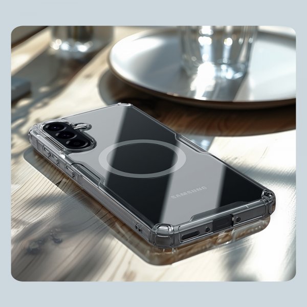 Samsung Galaxy A56 Skal Nature Pro Series MagSafe Transparent