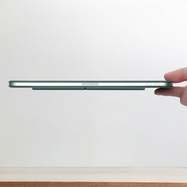 iPad Pro 12.9 (gen 4/5/6)/iPad Air 13 (M2/M3) Fodral Rebound Magnetic Grön