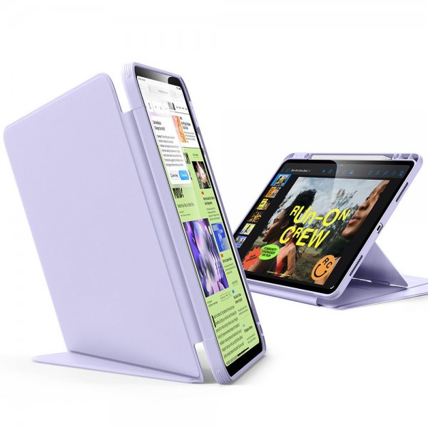 iPad Air 13 (M2/M3) Fodral Flip Hybrid Lila
