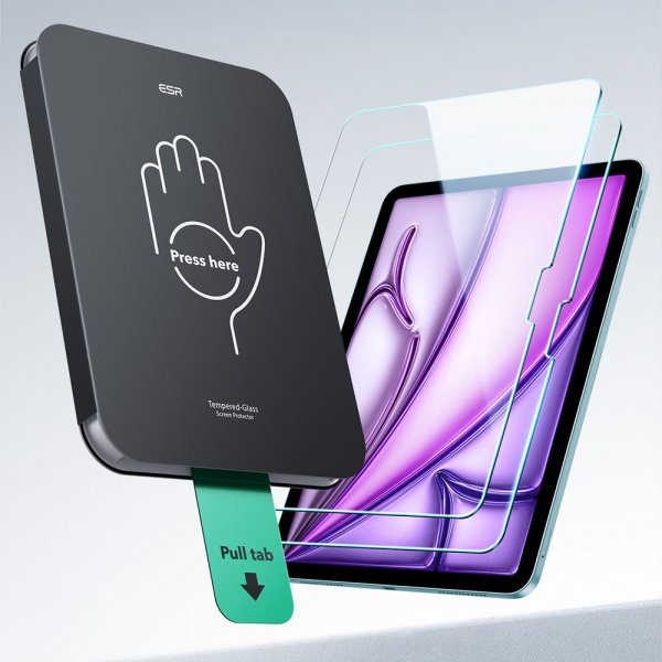 iPad Air 13 (M2/M3) Skärmskydd UltraFit 2-pack