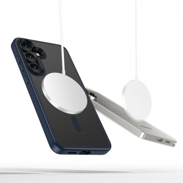 Samsung Galaxy S25 Skal MagMat MagSafe Matte Navy