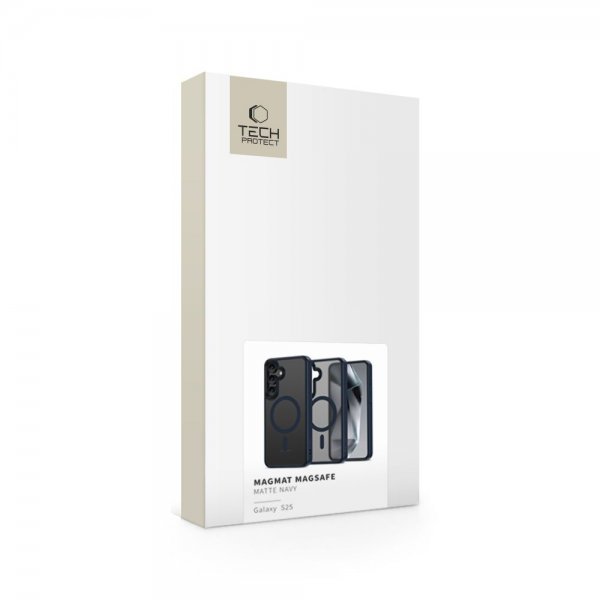 Samsung Galaxy S25 Skal MagMat MagSafe Matte Navy