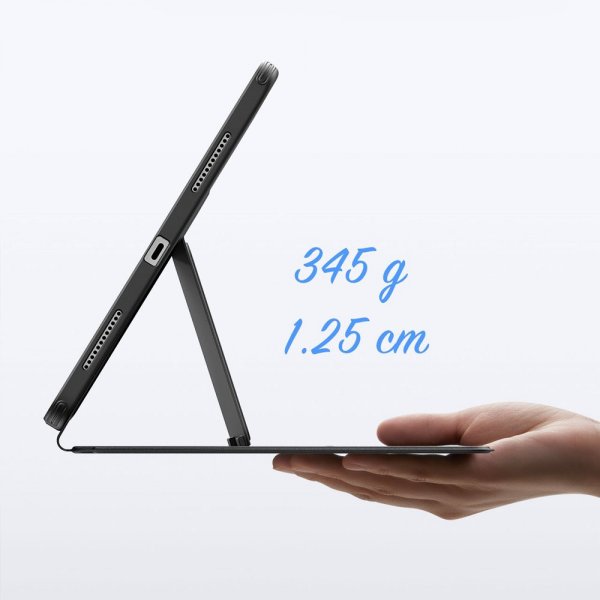 iPad 10.9 (gen 10)/iPad 11 (A16) Fodral Flip Hybrid Folio Svart