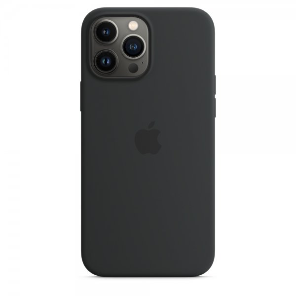 Original iPhone 13 Pro Max Skal Silicone Case MagSafe Midnatt