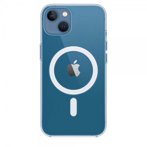 Original iPhone 13 Skal Clear Case MagSafe Transparent