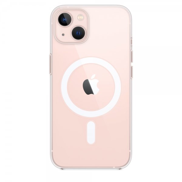 Original iPhone 13 Skal Clear Case MagSafe Transparent