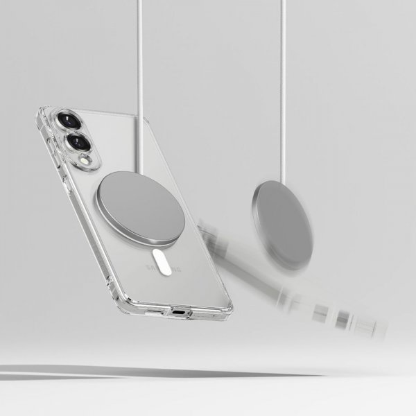 Samsung Galaxy S25 Edge Skal Fusion Magnetic Transparent