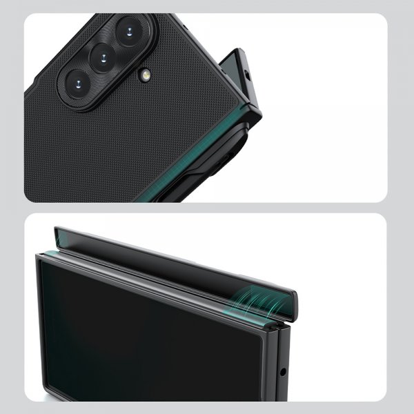Samsung Galaxy Z Fold 7 Skal Super Frosted Shield Fold MagSafe Svart