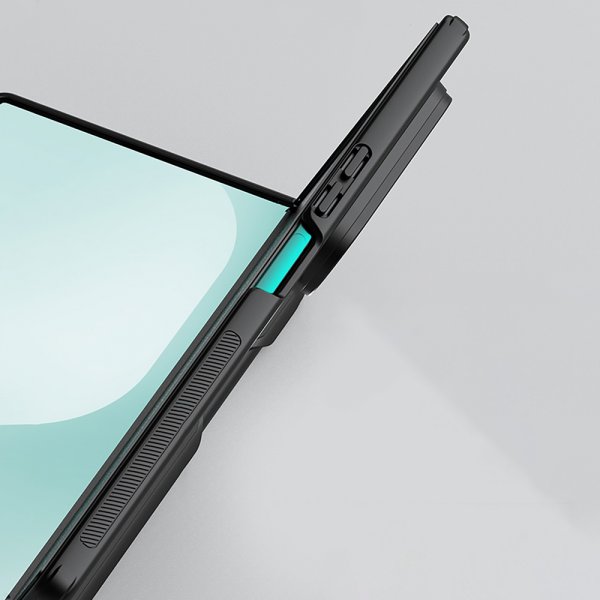 Samsung Galaxy Z Fold 7 Skal Super Frosted Shield Fold MagSafe Svart