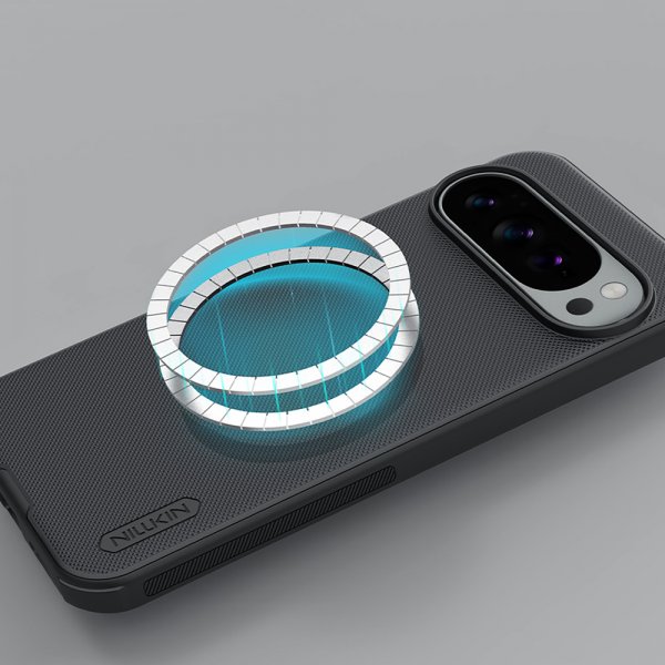 Google Pixel 10 Pro XL Skal Super Frosted Shield Pro MagSafe Svart