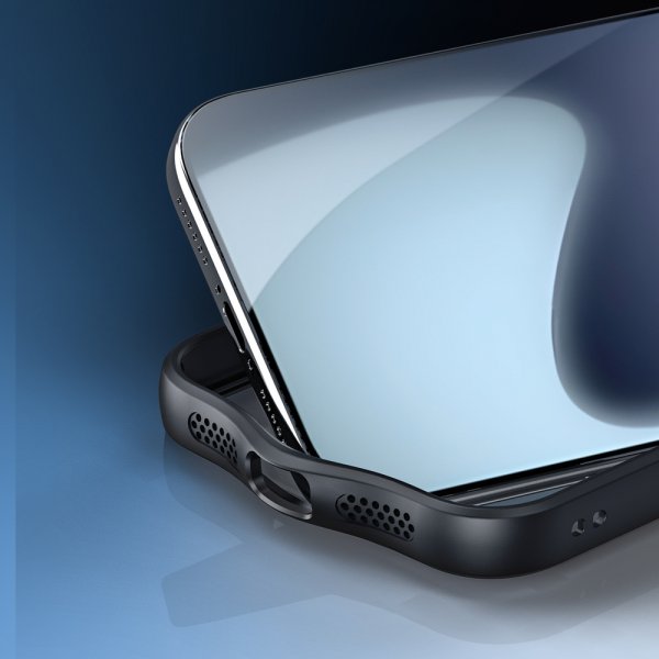iPhone 17 Pro Max Skal Aimo Series MagSafe Kickstand Svart