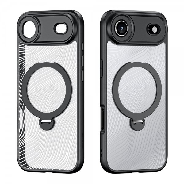 iPhone Air Skal Aimo Series MagSafe Kickstand Svart