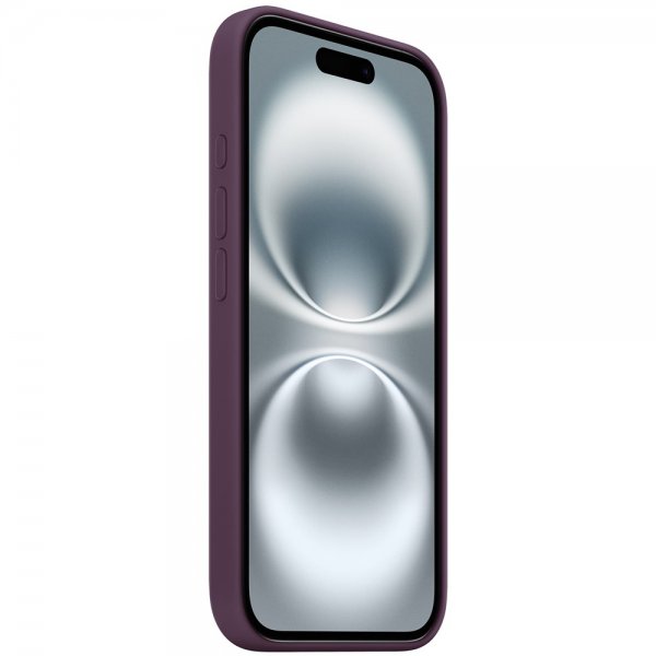 Original iPhone 16 Skal Silicone Case MagSafe Plum