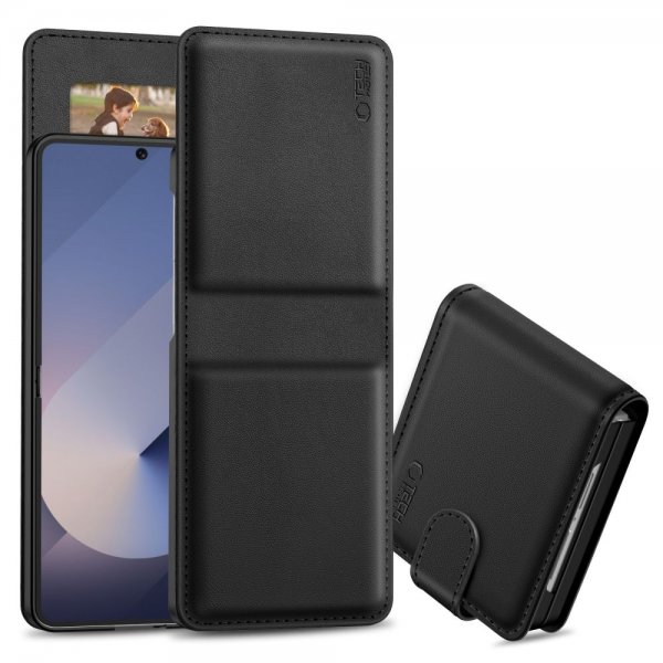 Samsung Galaxy Z Flip 7 Fodral Wallet Svart