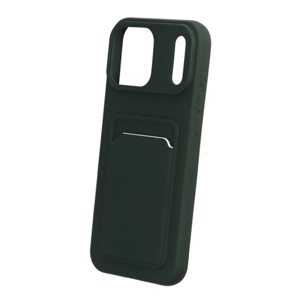 iPhone 17 Pro Max Skal Korthållare Grön