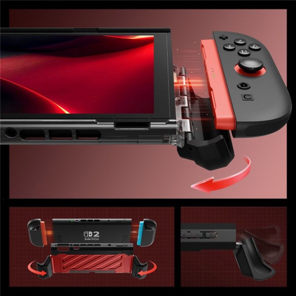 Nintendo Switch 2 Skal UB Pro Röd