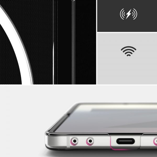 Samsung Galaxy Z Flip 7 Skal Slim Magnetic Transparent