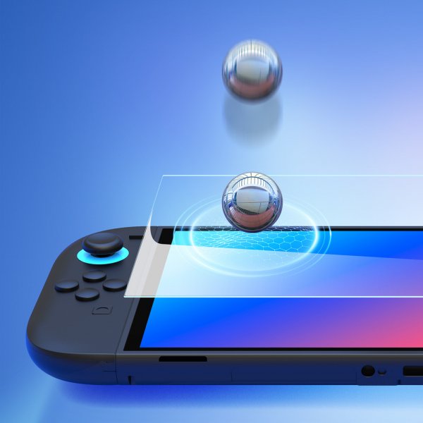 Nintendo Switch 2 Skärmskydd med Monteringsram