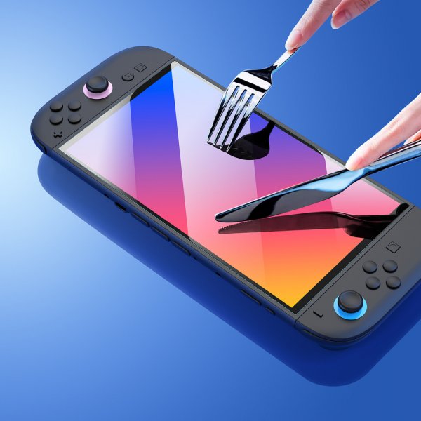 Nintendo Switch 2 Skärmskydd med Monteringsram