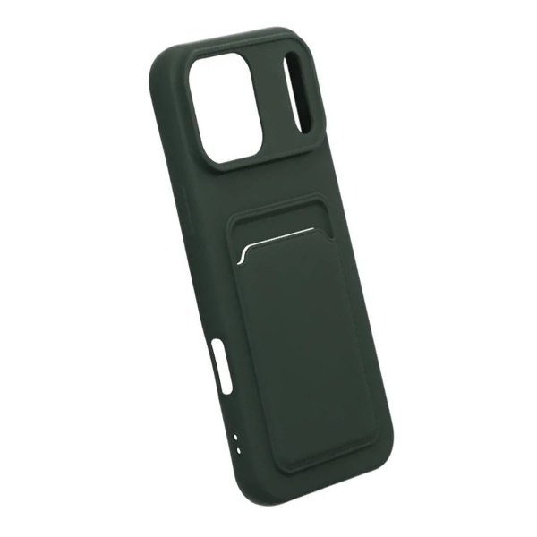 iPhone 17 Pro Max Skal Korthållare Grön