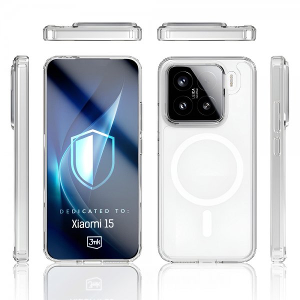 Xiaomi 15 Skal Armor MagCase Transparent