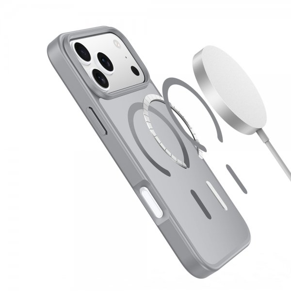 iPhone 17 Pro Max Skal Yind Series MagSafe Grå
