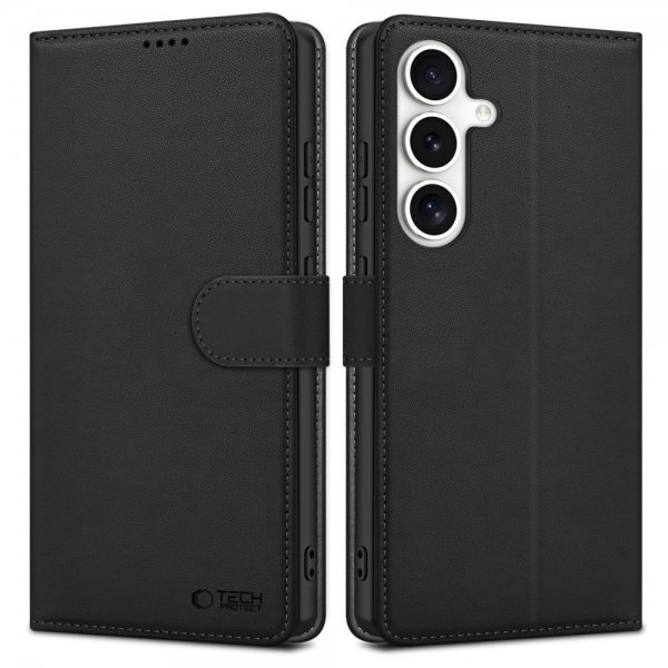 Samsung Galaxy S25 FE Fodral Wallet Svart