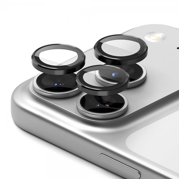 iPhone 17 Pro/iPhone 17 Pro Max Kameraskydd Camera Lens Frame 2-pack