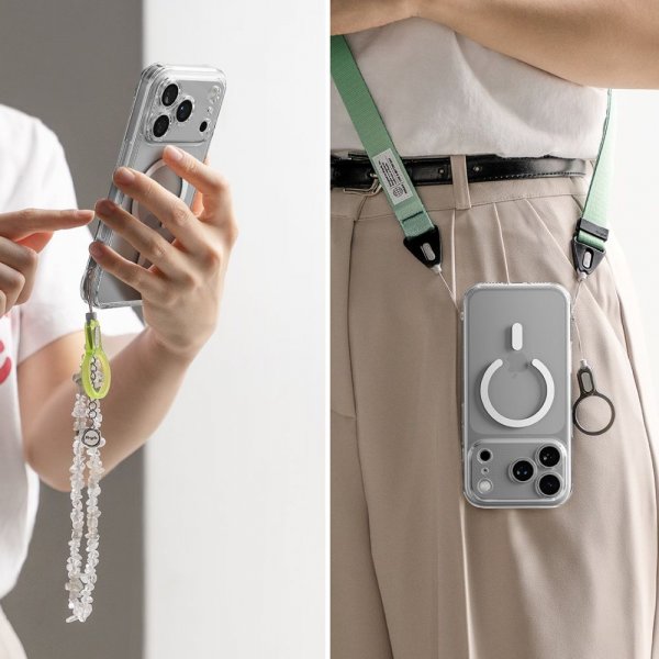 iPhone 17 Pro Skal Fusion Magnetic Transparent