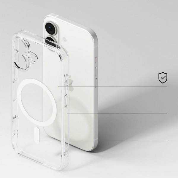 iPhone 17 Skal Fusion Magnetic Transparent
