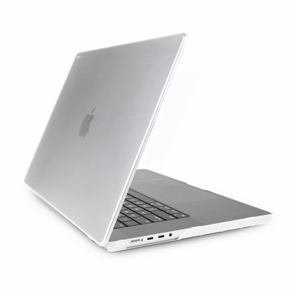 MacBook Pro 16 M1/M2 (A2485 A2780) Skal iGlaze Hardshell Case Stealth Clear