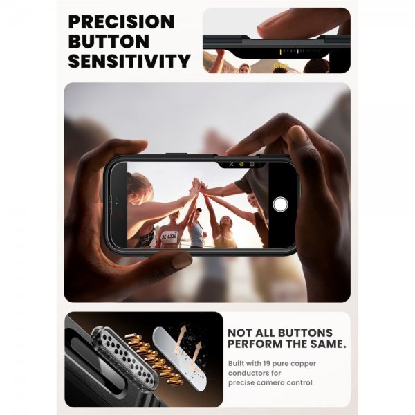 iPhone Air Skal Ares Flip MagSafe Svart