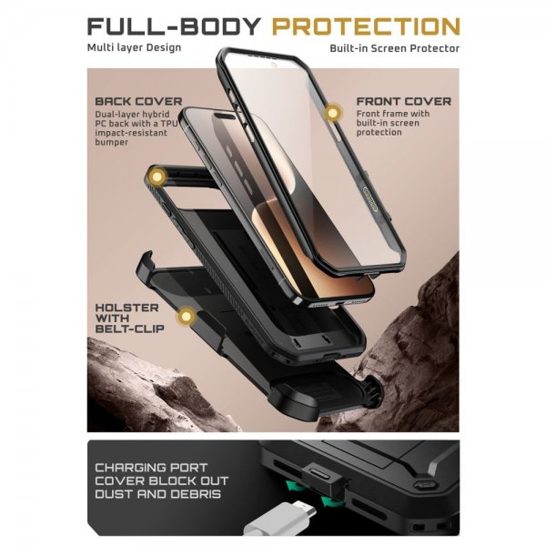iPhone Air Skal UB Pro Svart