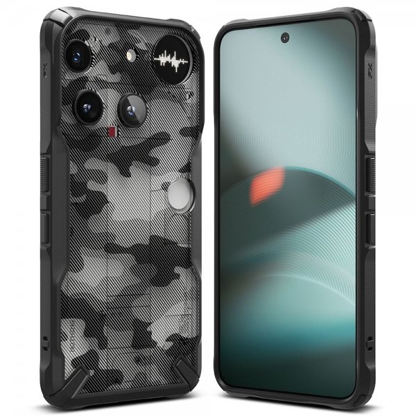 Nothing Phone 3 Skal Fusion X Camo Black