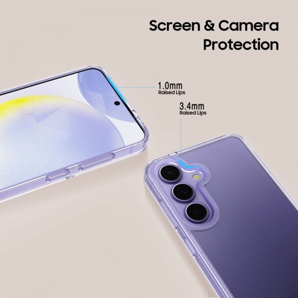 Samsung Galaxy S25 FE Skal FlexAir Hybrid Transparent