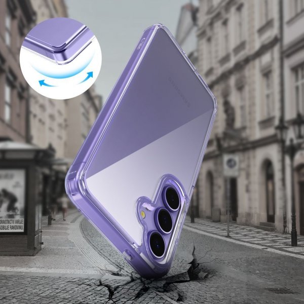 Samsung Galaxy S25 FE Skal FlexAir Hybrid Transparent
