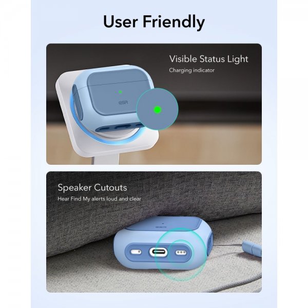 AirPods Pro Skal Orbit Hybrid HaloLock Blå