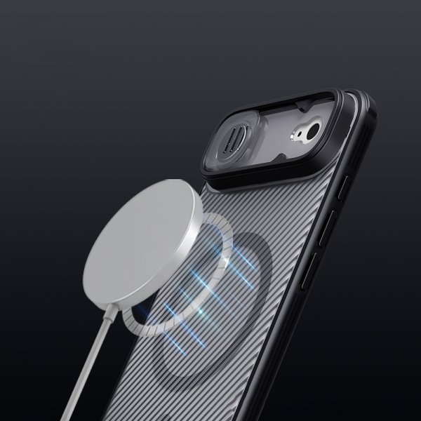 iPhone Air Skal CamShield Pro MagSafe Transparent Svart