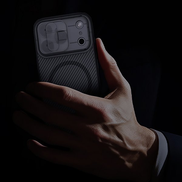 iPhone 17 Pro Skal CamShield Pro MagSafe Transparent Svart
