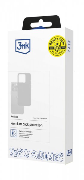 Xiaomi Redmi Note 15 5G Skal Matt Case Svart