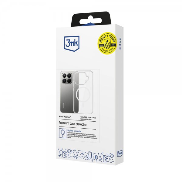 Xiaomi 15T Pro Skal Armor MagCase Transparent