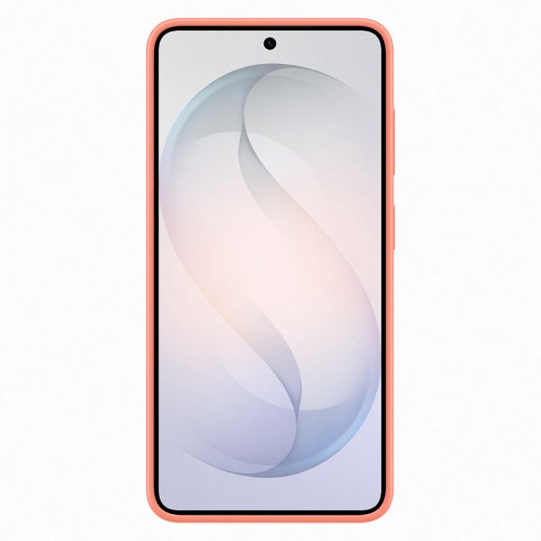 Original Galaxy S26 Plus Skal Silicone Magnet Case Coral Red