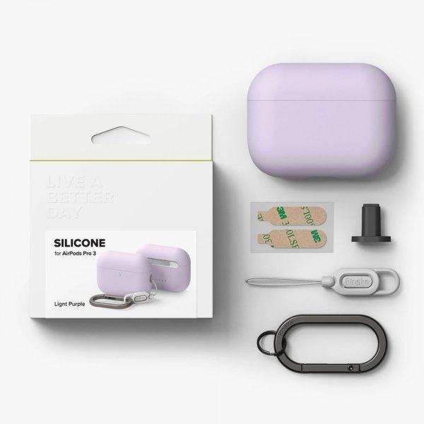 AirPods Pro 3 Skal Silicone Lila