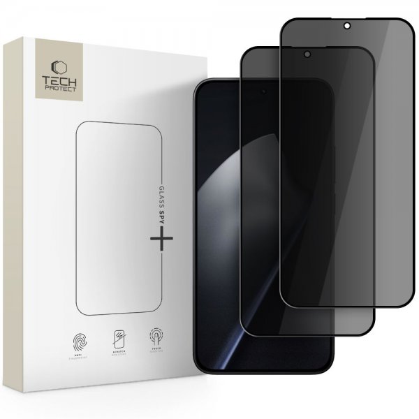 Xiaomi 15T/15T Pro Skärmskydd Glass Spy+ 2-pack