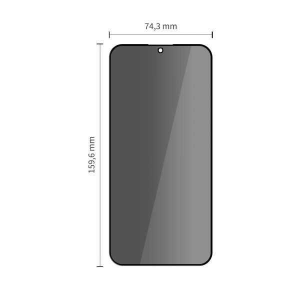 Xiaomi 15T/15T Pro Skärmskydd Glass Spy+ 2-pack