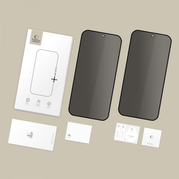 Xiaomi 15T/15T Pro Skärmskydd Glass Spy+ 2-pack