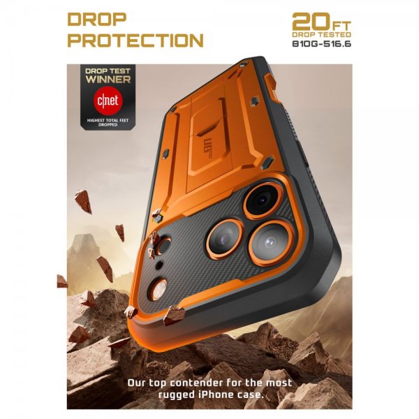 iPhone 17 Pro Max Skal UB Pro Orange