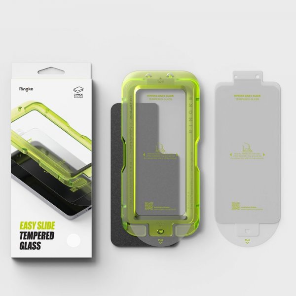 Samsung Galaxy S25 FE Skärmskydd Easy Slide 2-pack